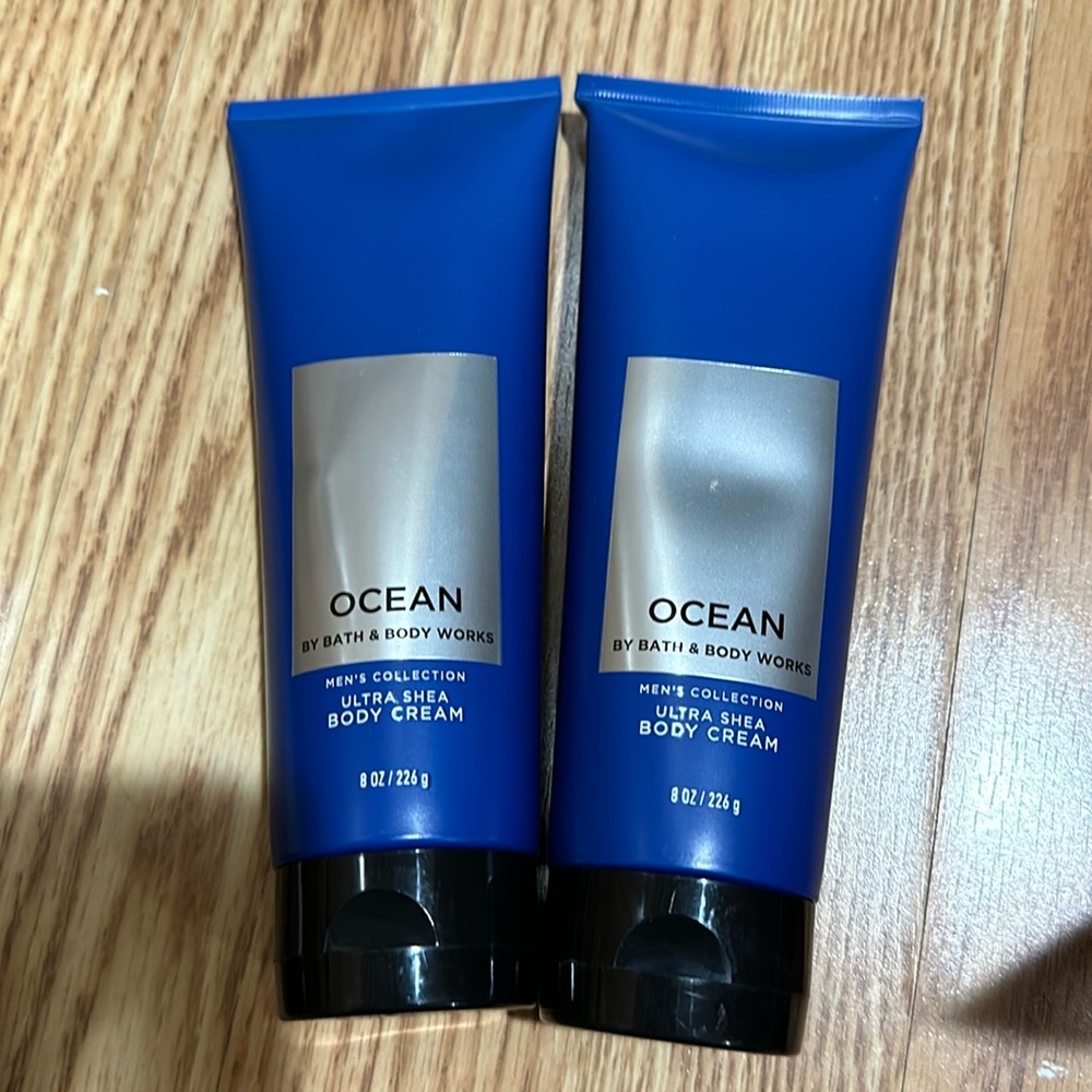 BBW Mens 2pc Ocean Body Creams